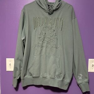Hello Kitty Green Crewneck Sweater